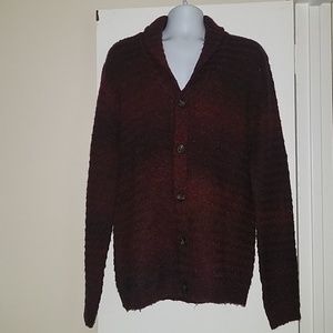 Topman Knitwear Button Down Cardigan Sweater